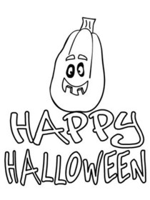 Happy 
Halloween - Coloring Card