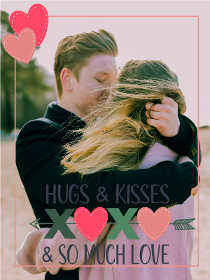 Hugs & Kisses & So Much Love - Photocard