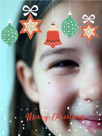 Merry Christmas - Christmas Photocard