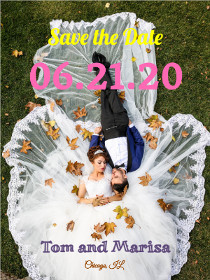 Save the Date for Wedding
