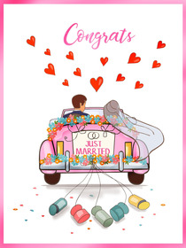 Congratulations - Just married