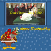 Happy Thanksgiving - Thanksgiving Photocard