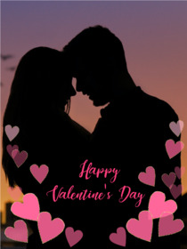 Happy Valentines Day - Valentine Photocard