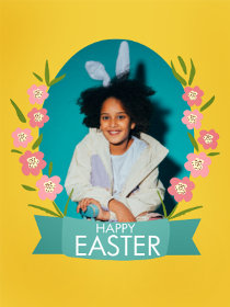 Happy Easter - Easter Photocard