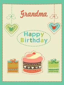 Grandma, Happy Birthday