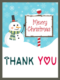 Thank You, Merry Christmas