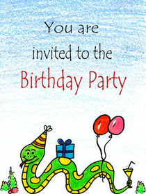 You are Invited to the Birthday Party