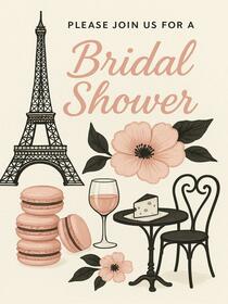 Bridal Shower Eiffel Tower
