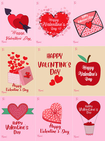 Happy 
Valentine's Day - 9 in 1