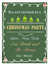 Christmas Party - Eat, Drink and Be Merry