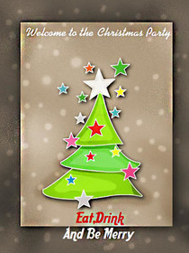 Welcome to the Christmas Party - Eat Drink and Be Merry