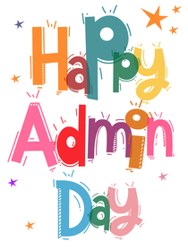 Happy 
Admin Day